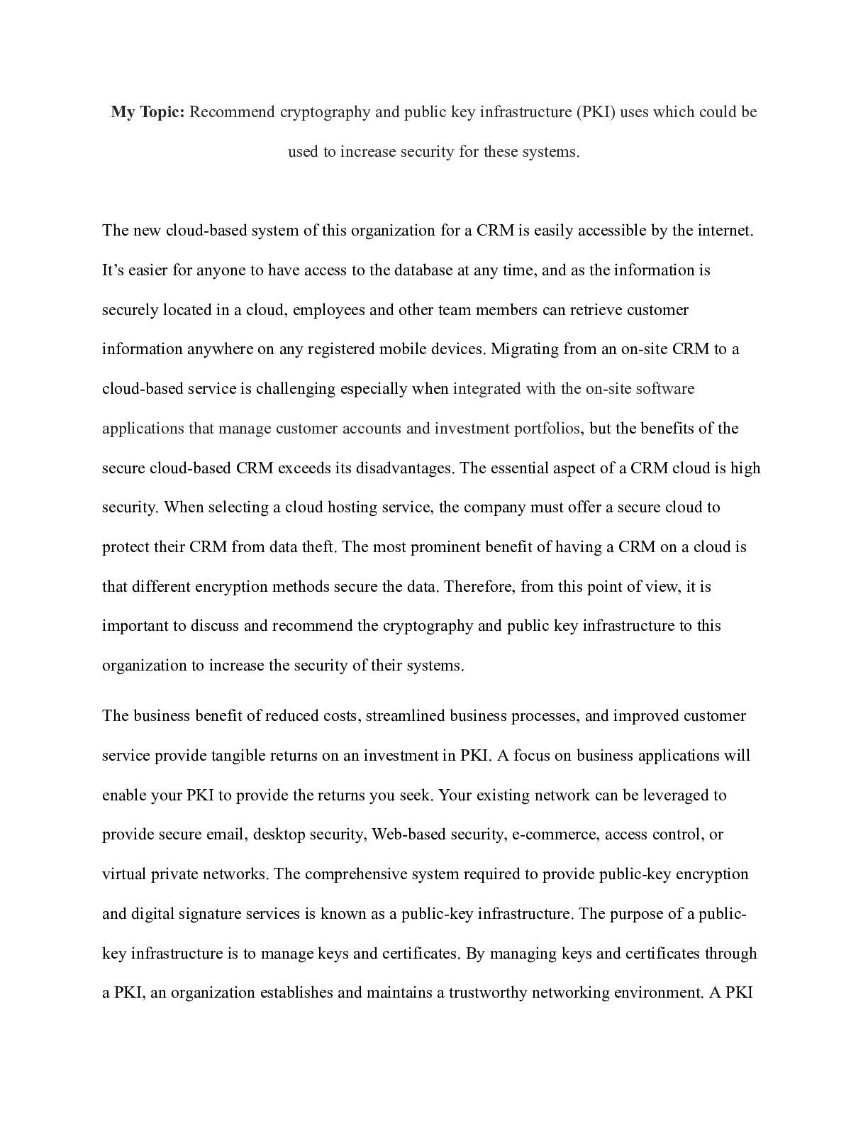 Preview image of Recommend_cryptography_and_public_key_infrastructure__PKI_.docx  My Topic: Recommend crypt document